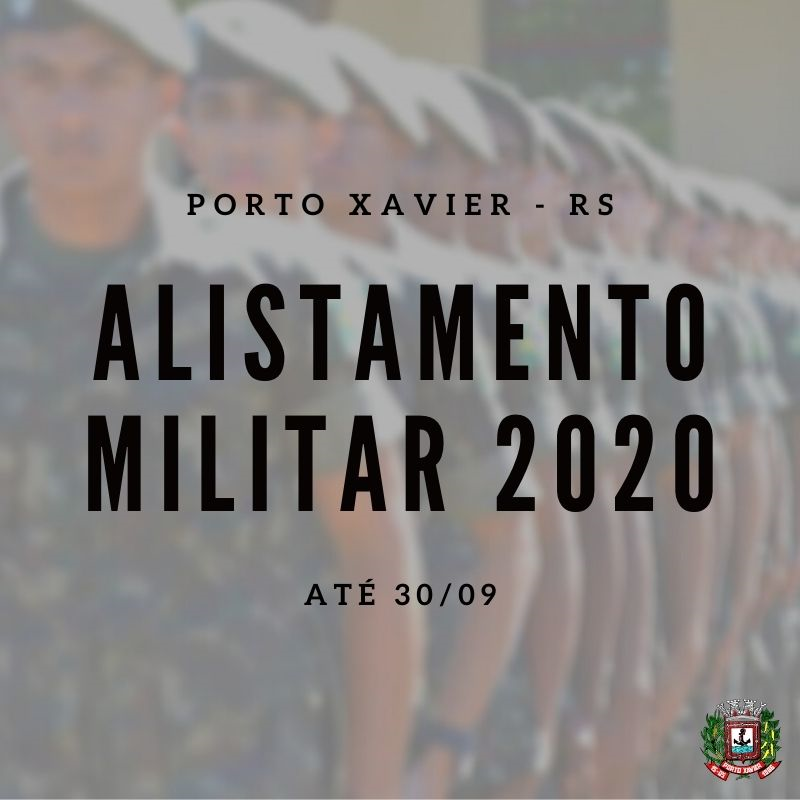 PRAZO PARA ALISTAMENTO MILITAR É PRORROGADO